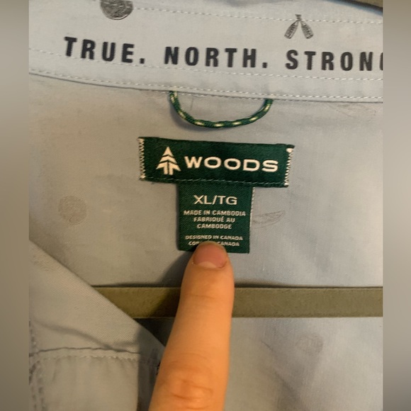 Woods Printed Casual Shirt - Picture 3 of 7